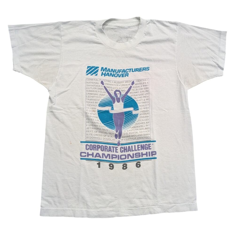 1986 Corporate Challenge Championship T Shirt
